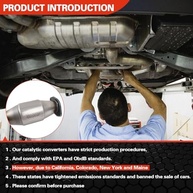 Kit Conversor Catalítico Premium para Nissan Frontier, Pathfinder, Xterra, NV e Equator 4.0L V6 - imagem 4