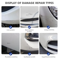 XTryfu Kit de reparo de tinta de retoque para carros, tintas automotivas, reparo rápido e fácil de arranhar para veículos (ouro champanhe) - imagem 4