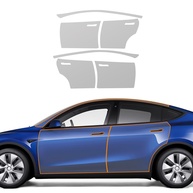 Película Protetora Tesla Model Y 2025 - TPU 8,5 Mil Transparente com Corte Especial - imagem 1