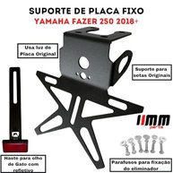 Eliminador de Rabeta Esportivo FZ-25 FAZER 250 (2018+) | Suporte de Placa Fixa YAMAHA - imagem 4