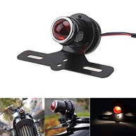 Luz Traseira de Freio Redonda Universal para Motos - Yamaha, Suzuki, Kawasaki - imagem 4