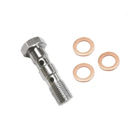 Cilindro Mestre de Freio Universal M10x1.25mm: Potencialize Sua Moto Honda, Yamaha, Kawasaki, Suzuki - imagem 1