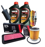 Kit Revisão Completa Yamaha Fazer 250 2018-2023: Óleo Yamalube 20W50 + Filtros + Vela NGK - imagem 2