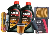 Kit Revisão Completa Yamaha Lander 250 Teneré: Filtros, Vela e Óleo Yamalube Original - imagem 1