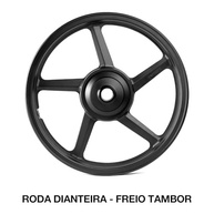 Rodas Liga Leve Aro 18 para YBR Factor 125/160 (Freio Tambor) - Estilo e Performance - imagem 3