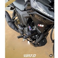 Protetor Stunt Race Slider Motor e Carenagem YBR 150 Factor DX (Preto Brilho) - imagem 5