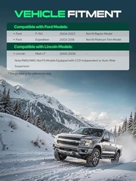 Kit Elevação Frontal 3.8cm YHTAUTO para Ford F-150 (2004-2023) - Nivelamento e Estilo Robusto - imagem 5