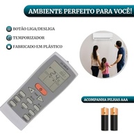 Controle Remoto Universal para Ar Condicionado York Split – Compatibilidade Total com Modelos GZ-12A-E1, 12B e YJE - imagem 5