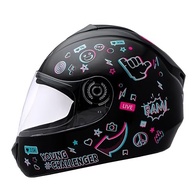 Capacete Moto Infantil Fly Young Live Preto Brilhante: Segurança e Estilo para Pequenos Aventureiros - imagem 4