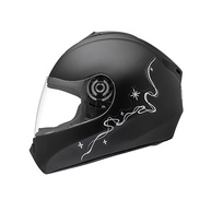 Capacete Moto Infantil Fly Young Belle Preto Fosco Prata - Segurança e Estilo para Pequenos Aventureiros - imagem 4