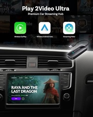 OTTOCAST Play2Video Ultra: CarPlay/Android Auto Sem Fio com YouTube, Netflix e Mais | WiFi 5GHz - imagem 3