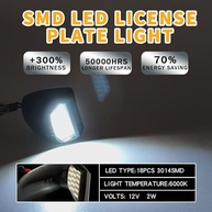 Lâmpada LED Placa Chevy Silverado/Sierra/Tahoe/Suburban GMC Yukon - Branco 6500K - imagem 3