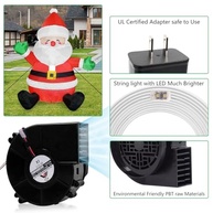 YUNVI Ventilador Inflável De Substituição 12V 1,2A Mini Air Com 6 Leds Para Fantasias Infláveis Natal, Sopradores Decoração Quintal Ação Graças - imagem 5