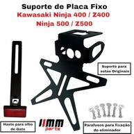 Eliminador de Rabeta Esportivo MM Parts para Kawasaki Z400, Z500, Ninja 400 e Ninja 500 - Design Fixo em Aço - imagem 4