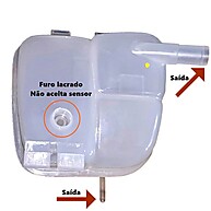 Reservatório de Água Radiador: Astra, Vectra e Zafira - imagem 2