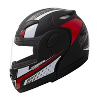 Capacete ZARREF V4 Grafic Preto Fosco com Detalhes Vermelhos - Estilo e Segurança - imagem 3
