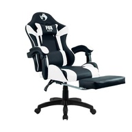 Cadeira Gamer Fox Racer Zerda Branco Com Apoio De Pe - imagem 2