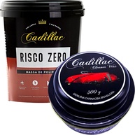 Kit Massa de Polir Risco Zero 1kg + Cera Cleaner Wax 300g Cadillac - Brilho Profissional para seu Automóvel - imagem 1