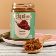 Cocada Fit Cremosa Zero Açúcar Zero Lactose Sem Glúten Fitissimo - 350g - imagem 1