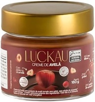 Creme de Avelã com pedaços de Avelã - Zero Adição de Açúcares, Lactose e Glúten - Luckau - 160g - imagem 4