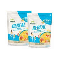 Kit 2X: Cereal Matinal Zero Açúcar Sem Glúten Vegano Vitalin 200g - imagem 2