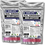 Sal Grosso Churrasco Zero Ferrocianeto 2kg Sem Aditivos - imagem 1