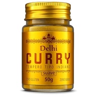 Curry Indiano Suave Delhi 50g Tempero Sem Glúten, Zero Sódio - imagem 2