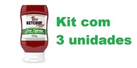 Kit com 3 unidades Ketchup Picante Mrs Taste Zero Calorias - imagem 3