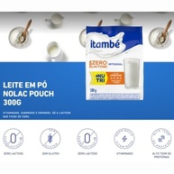4 Unidades-Leite Pó Instantâneo Integral Zero Lactose Itambé - 300g - imagem 5