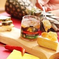 GELEIA DE ABACAXI COM PIMENTA SAUDÁVEL VEGANA ZERO AÇÚCAR 100% FRUTA PURO & LEVE - imagem 3