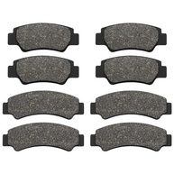 Pastilhas de Freio Semi-Metálicas ZICOO para CF MOTO CFORCE, UFORCE e ZFORCE - Dianteiras e Traseiras - imagem 3