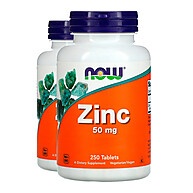 Zinco Now Foods: Imunidade Forte em 250 Tablets - imagem 1