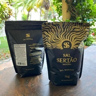 Sal Marinho Integral de Mossoró 1 Kg Sal Sertão Premium Zip Lock com Laudo - imagem 4
