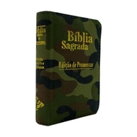 Bíblia Sagrada ARC Pequena com Zíper e Edição de Promessas Camuflada - imagem 2