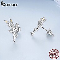 Brincos Prata S925 Bamoer: Elegância e Zircônia - imagem 2