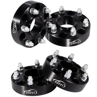 ZOFFI Espaçadores de Roda 38mm Hubcentric 6x139.7 para Silverado, Sierra, Tahoe, Yukon e mais - Kit 4 Peças - imagem 2
