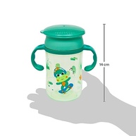 Copo de Treinamento 360° Zoo Dino - Buba Antivazamento com Alça Removível - imagem 3