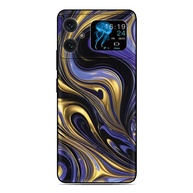 Capinha ZTE: Estilo Mármore Colorido e Proteção! - imagem 3