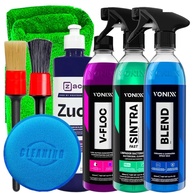 Kit Completo Vonixx para Detalhamento Automotivo: V-Floc, Sintra Fast, Zucs e Mais! - imagem 1