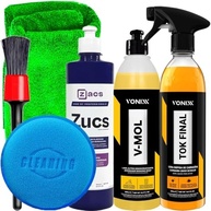 Kit Completo Vonixx: V-Mol, Tok Final, Zucs e Acessórios Karbox para Detalhamento Automotivo - imagem 2