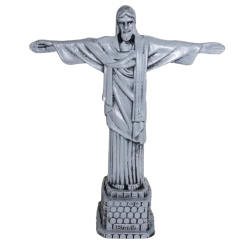 Estatueta Miniatura Cristo Redentor - Lembrancinha Rio de Janeiro em Resina | Decoração e Presente Ideal