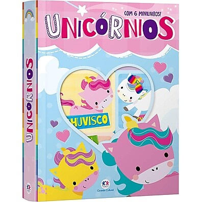 Minilivros Unicórnios: 6 Histórias Mágicas!