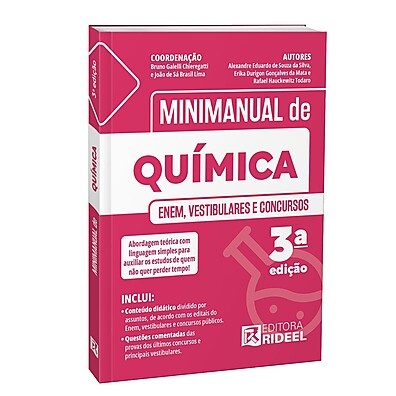 Minimanual de Química para Enem e Concursos: Teoria e Questões Comentadas