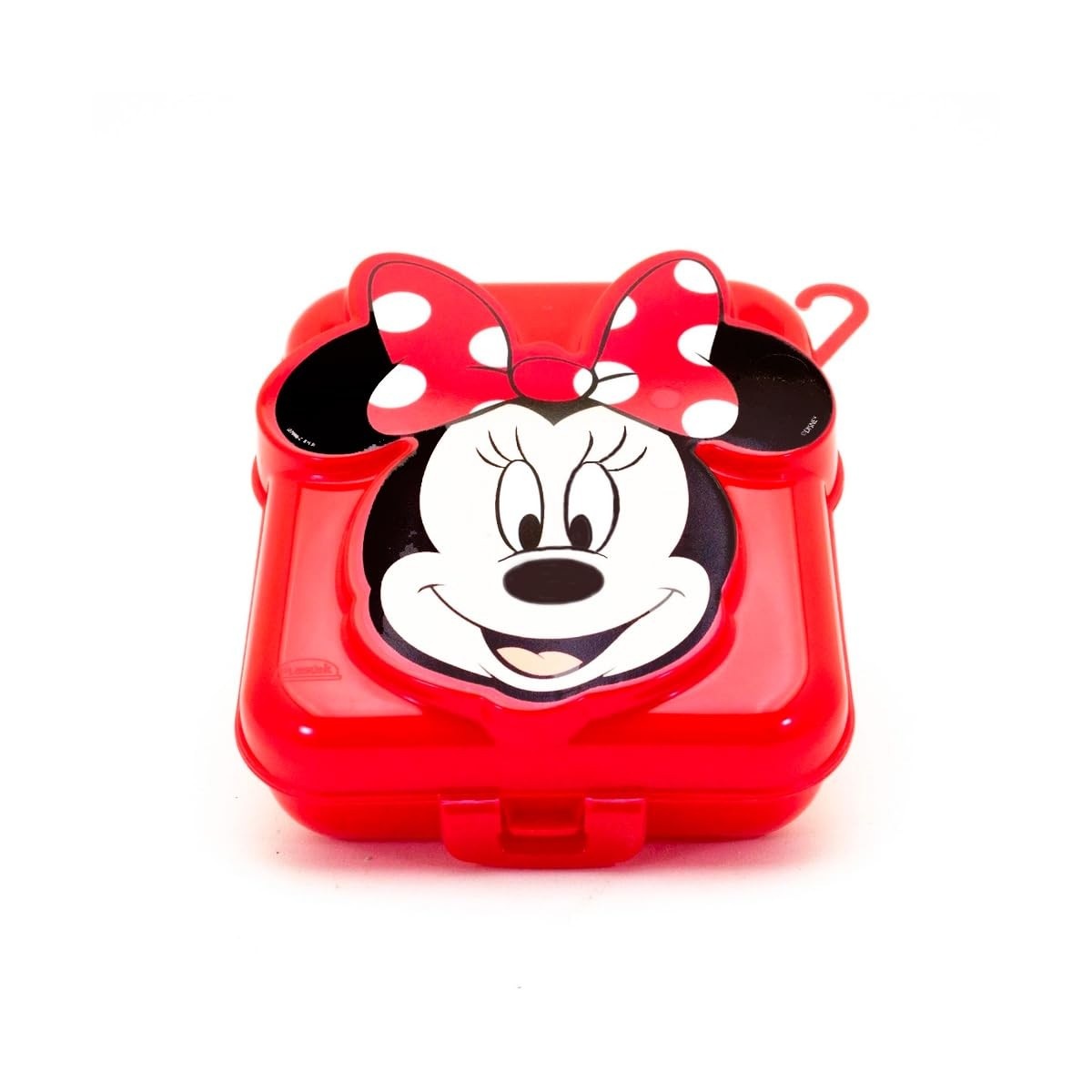 Porta Sanduíche Infantil 3D Minnie - Lancheira Escolar Divertida e Prática