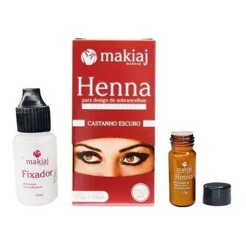 Henna para Sobrancelhas Makiaj: Definição Natural em 20 Minutos