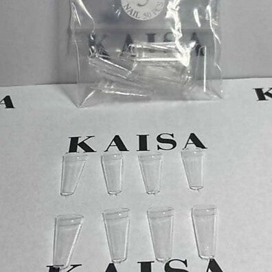 Refil Tips Bailarina KAISA com 500 Unidades: Unhas Perfeitas em Minutos