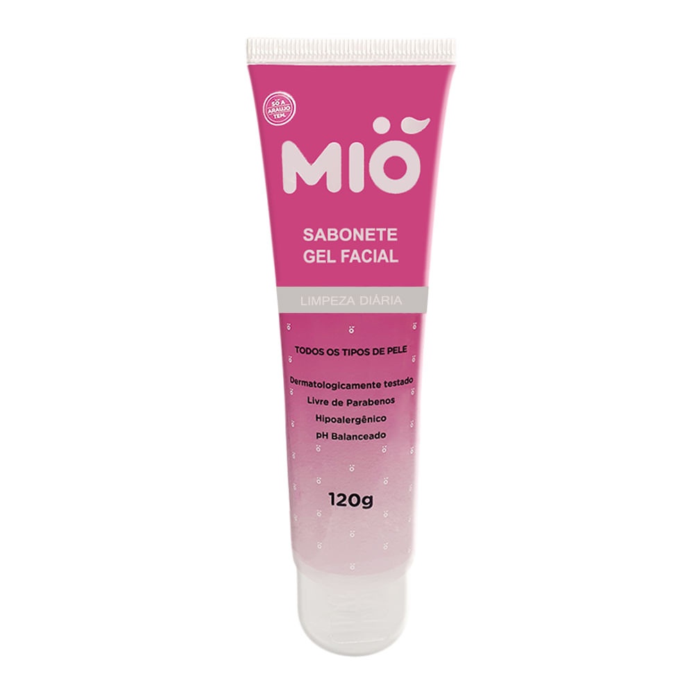Mió Gel Facial: Limpeza Diária para uma Pele Radiante