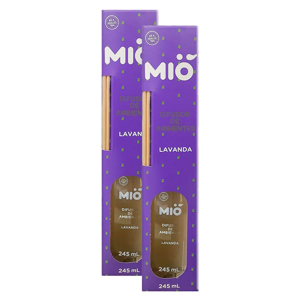 Mió Lavanda: Kit 2 Difusores 245ml