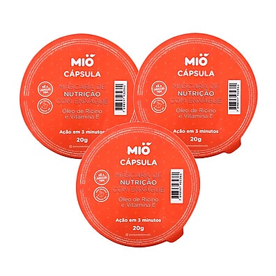 Mió Óleo de Rícino: Nutrição Capilar em Cápsulas