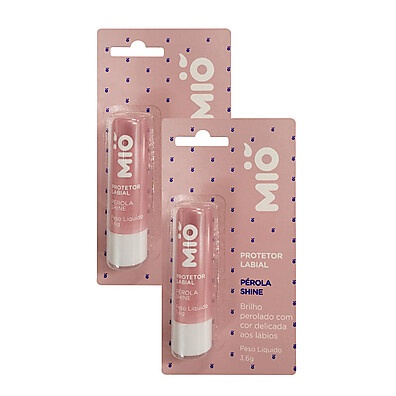 Mió Pérola Shine: Hidratação e Brilho para Seus Lábios